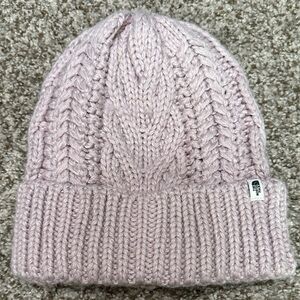The North Face Light Pink Knit Beanie